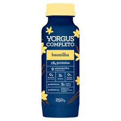 Iogurte Completo YORGUS Baunilha Desnatado Zero Lactose 250g