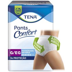 Roupa Íntima Descartável TENA Pants Confort G/EG 8un