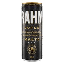 Cerveja BRAHMA Duplo Malte Black 350ml Lata