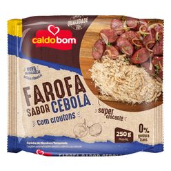 Farofa Pronta CALDO BOM Cebola Crocante 250g