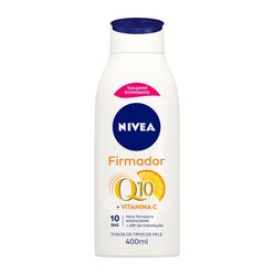 NIVEA Loção Hidratante Firmador Q10 + Vitamina C Todos os Tipos de Pele 400ml