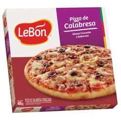 Pizza LEBON Calabresa Congelada 400g