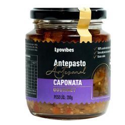 Antepasto Artesanal LYOVIBES Caponata Sem Glúten 200g