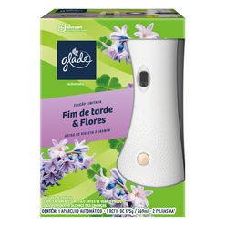 Aparelho Desodorizador de Ambiente GLADE Automatico Fim de Tarde e Flores Com Refil 269ml