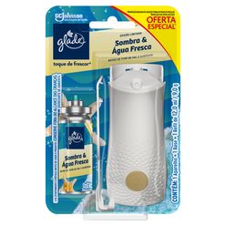 Aparelho Desodorizador de Ambiente GLADE Sombra e Agua Fresca Com Refil 12ml