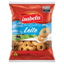 Biscoito ISABELA Rosquinhas Leite Pacote 300g