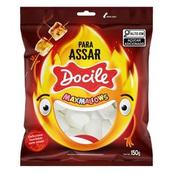 Marshmallow DOCILE Maxmallows Baunilha Para Assar 150g