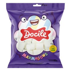 Marshmallow DOCILE Maxmallows Tubo Branco 150g