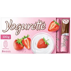 Chocolate YOGURETTE com Recehio de Morango 100g