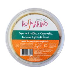 Sopa ROSMARINO Ervilhas e Cogumelos Paris ao Azeite de Ervas 500g