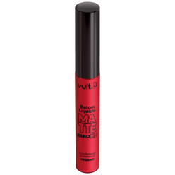 Batom Liquido VULT Matte Nano Hd Vermelho Rubi 5g