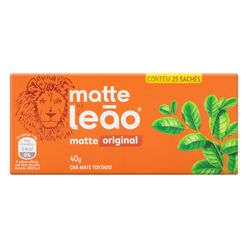 Chá Matte LEÃO Natural com 25 Saquinhos 40g