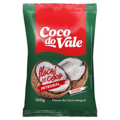 Flocos de Coco COCO DO VALE Desidratado Integral 100g