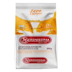 Leite em Pó LA SERENISSIMA Integral Instantâneo Zero Lactose 300g