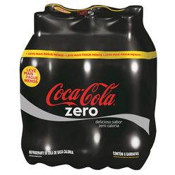 Refrigerante Coca-cola Zero 600ml Leve Mais Pague Menos