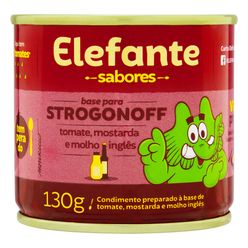 Extrato  de Tomate ELEFANTE Strogonoff lata 130g