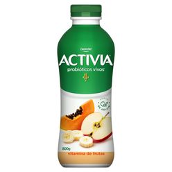 Leite Fermemtado ACTIVIA Vitamina de Frutas 800g