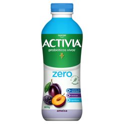 Leite Fermentado ACTIVIA Ameixa Zero Latose 800g