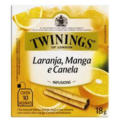 Chá Laranja, Manga e Canela TWININGS 18g