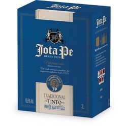 Vinho Tinto Brasileiro JOTA PÊ Bag In Box 3L