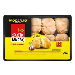 Pão de Alho SANTA MASSA Bolinha Refrigerado Tradicional 300g