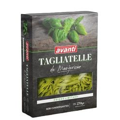 Tagliatelle AVANTI Manjericão Resfriado 270g