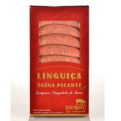 Linguiça Suína VPJ  Picante Congelada 500g