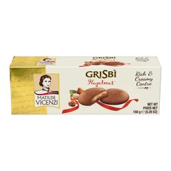 Biscoito VICENZI Grisbì Creme de Avelã 150g