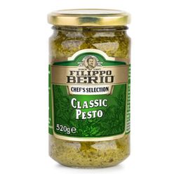 Molho Pesto Italiano FILIPPO BERIO Classic 520g