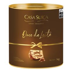 Panettone CASA SUICA Doce de Leite Lata 1kg