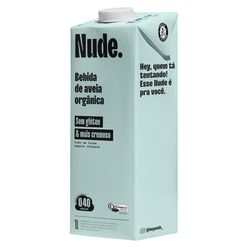 Bebida NUDE Aveia Tipo Integral Orgânico Sem Glúten 1L