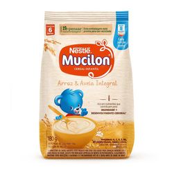 Cereal Infantil MUCILON Arroz e Aveia Integral 180g