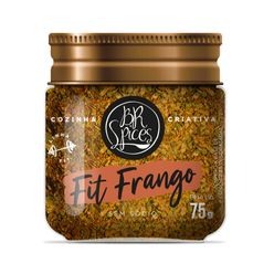 Tempero para Frango Zero Sódio BR SPICES Fit Pote 75g