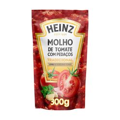 Molho de Tomate HEINZ com Pedaços Tradicional 300g