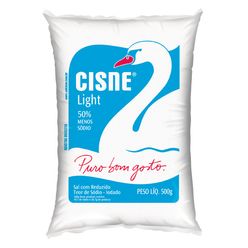 Sal Refinado CISNE Light 500g