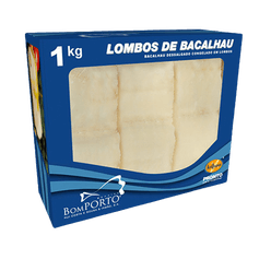 Lombo de Bacalhau BOM PORTO Macro Congelado 1kg