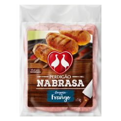 Linguiça de Frango PERDIGÃO Na Brasa  Congelada 1kg