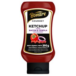 Ketchup BONARE Gourmet Bacon e Cebola 390g