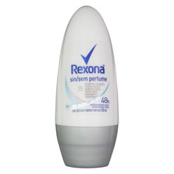 Desodorante Rexona Feminino Sem Perfume Feminino Roll-on 50ml