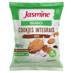 Cookies Coco Jasmine Orgânico Novo Peso Líquido 120G