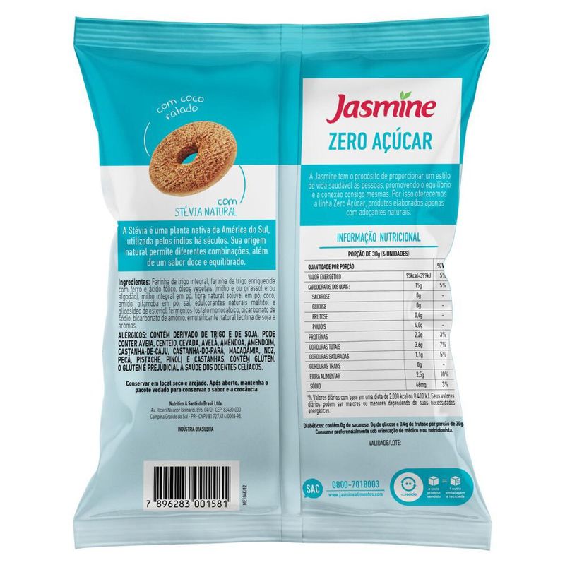 7896283001581---Rosquinha-Coco-Jasmine-Zero-Acucar-Novo-Peso-Liquido-120G---1.jpg