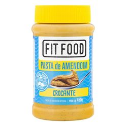 Pasta de Amendoim FIT FOOD Integral Crocante 450g