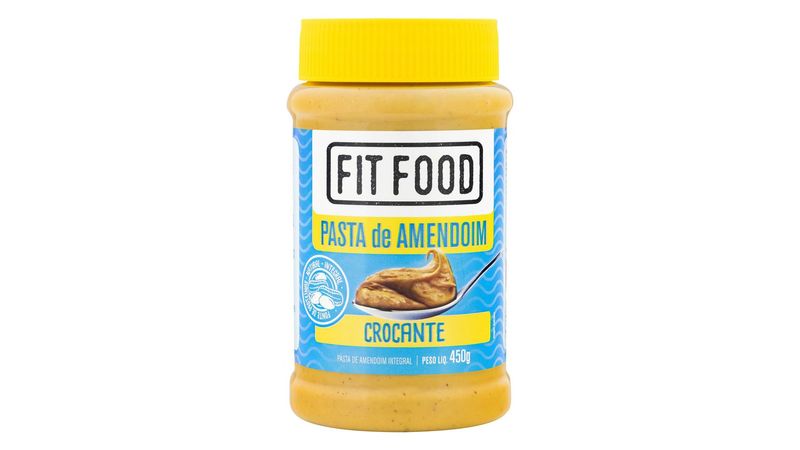 Pasta de Amendoim FIT FOOD Crocante 450g - Angeloni Supermercado