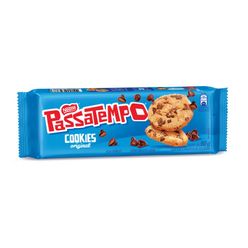 Cookie PASSATEMPO Leite com Gotas de Chocolate 60g PASSATEMPO