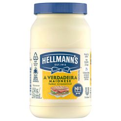 Maionese HELLMANN'S Tradicional 250g