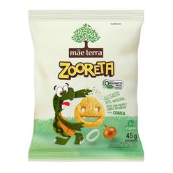 Salgadinho Orgânico Infantil MÃE TERRA Zooreta Cebola 45g