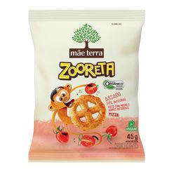 Salgadinho MÃE TERRA Zooreta Pizza Orgânico Vegano 45g