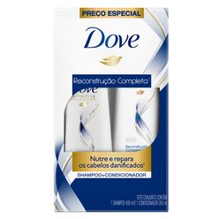 Kit DOVE Reconstrução Completa Shampoo 400ml + Condicionador 200ml