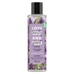 Shampoo LOVE BEAUTY AND PLANET Nutrição Antifrizz 300ml