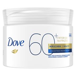 Máscara Capilar DOVE Fator de Nutrição 60+ Concentrada Reconstrutora 1 Minuto 300g